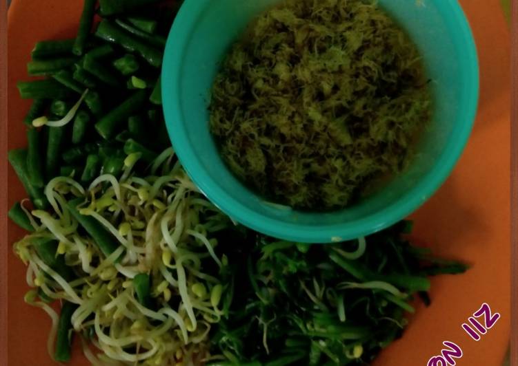 Resep masakan Urap urap bumbu sangrai | Cara Membuat Urap urap bumbu sangrai Yang Menggugah Selera