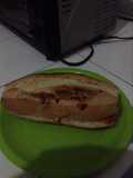 Lonche (torta) de pierna caliente jalisco