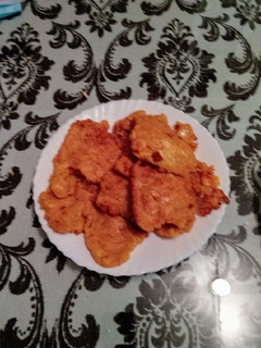 Una foto de Tortillitas de camarones ala Cola-Cola