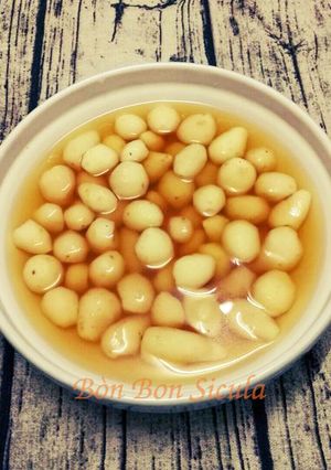Hình của món Chè Củ Lùn Thốt Nốt.