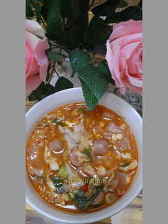 Foto resep Seblak sosis telur dimsum