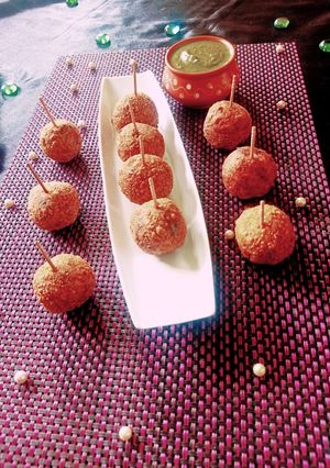 साबूदाना बॉल्स रेसिपी मुख्य फोटो