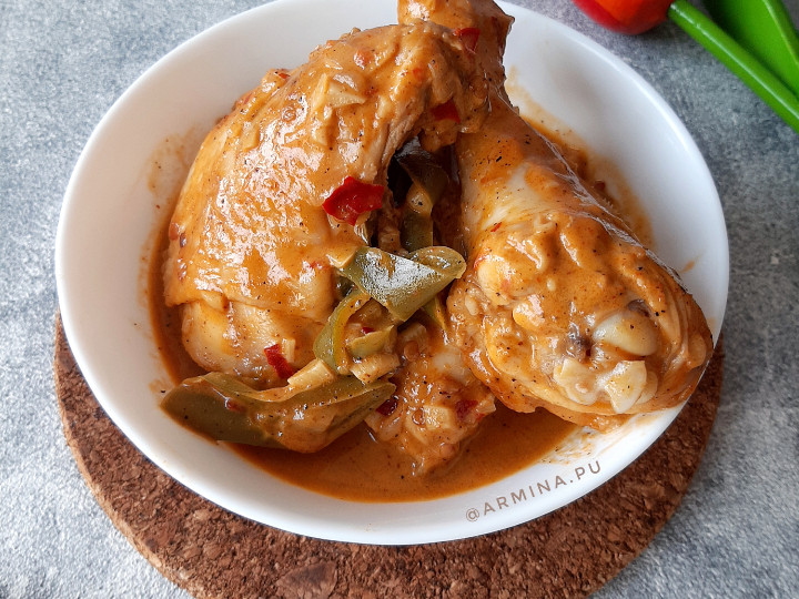 Resep Ayam Rica Santan Anti Gagal