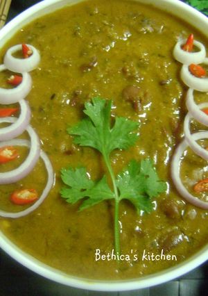 A picture of Rajma & Masoor Dal Curry.