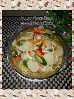 Foto resep Tumis Jamur Tiram Baso Wortel Saos Tiram