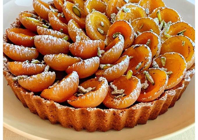 Easiest Way to Prepare Tarte Rhubarbe - Abricots du chef Philippe Conticcini @4PassionFood