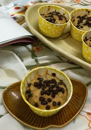 Hình của món MUFFIN CHUỐI & CHOCOLATE CHIPS.