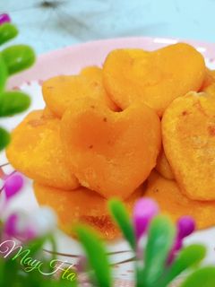 Hình của món Bánh khoai lang chiên nhân phô mai.