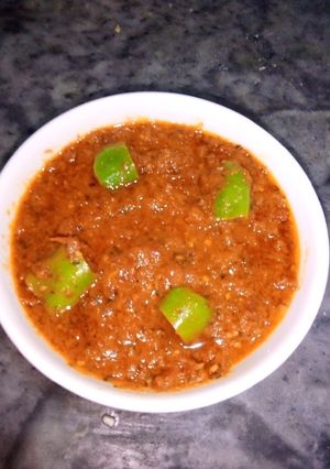 A picture of Timatar ki karahi Chutni.