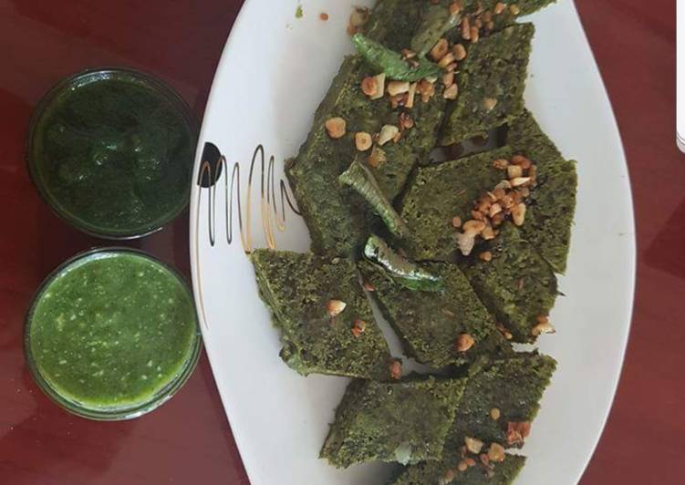 7 Way to Create Healthy of #Sprouts And Palak Dhokla….My Innovative Dish