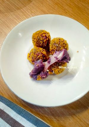 Foto resep Cheese Bomb Ubi Ungu