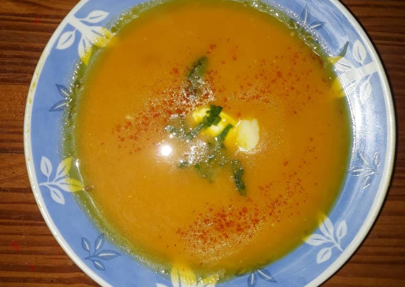 Sopa de calabaza