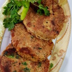 A picture of Shami kebab😋.