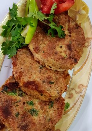 A picture of Shami kebab😋.