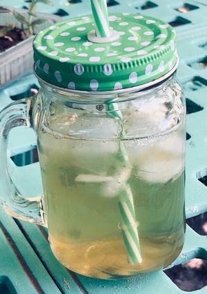 Una foto de Te verde especiado y helado, súper refrescante y natural, además anti oxidante...tenes que probarlo!