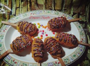 Foto resep Nuget ubi siram coklat