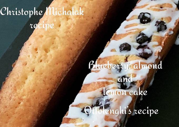 Cake aux myrtilles, amandes et citron  @4PassionFood