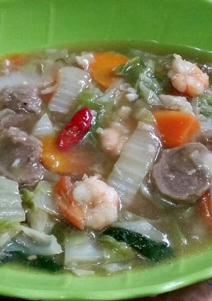 Foto resep Capcay kuah kental