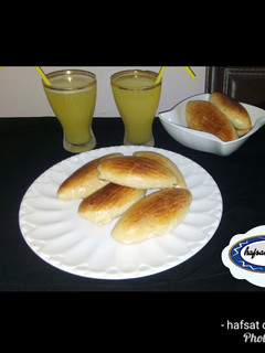 Meat pocket buns ainihin hoton girkin