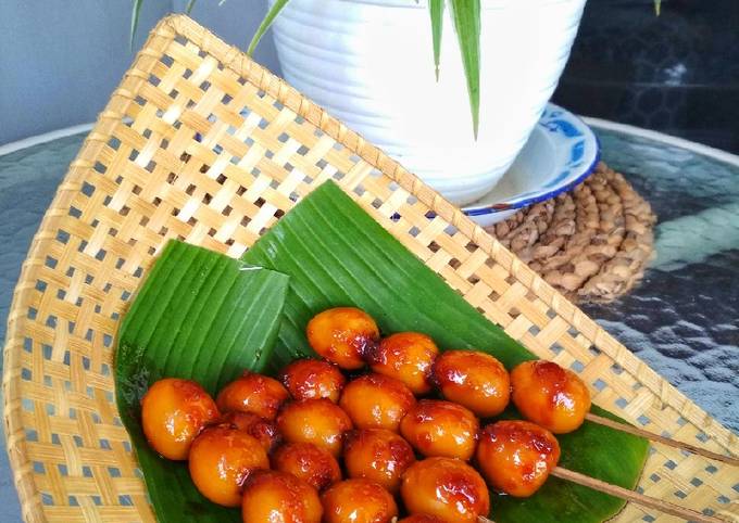 Sate Telur Puyuh (ala angkringan)