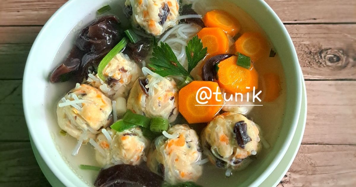 Resep ayam bakso rambutan rumahan enak dan mudah - Cookpad
