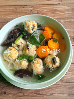 Foto resep Sup Bakso Lohoa Ayam|Bakso Serabut