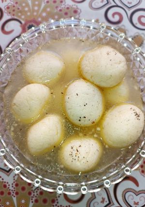A picture of Rasgulla from Homemade paneer.
