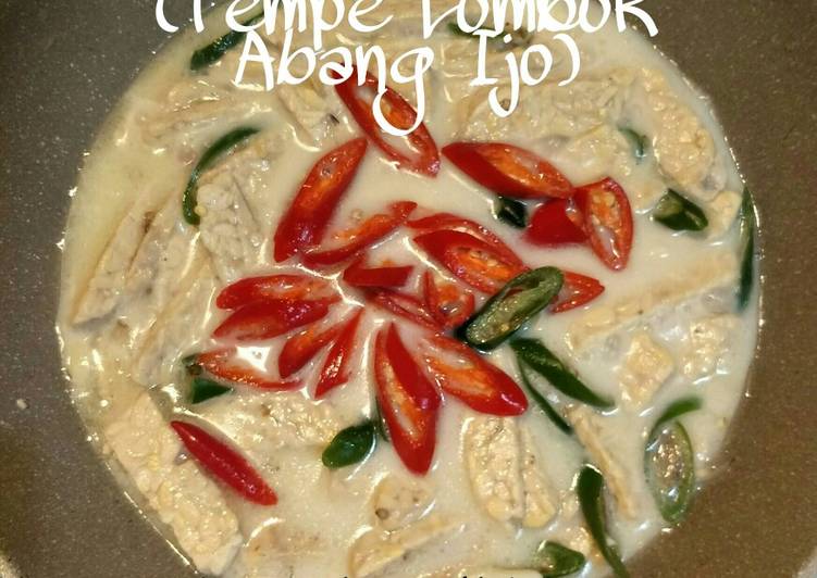Resep TemBok BangJo (Tempe lomBok Abang Ijo) Anti Gagal