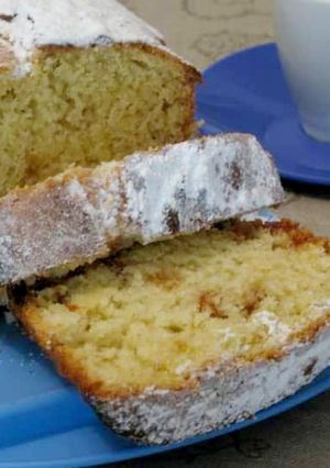 Foto di Plumcake al cocco e frutti di bosco