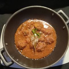Veg Balls With Peanut Curry A picture of Veg Balls With Peanut Curry.