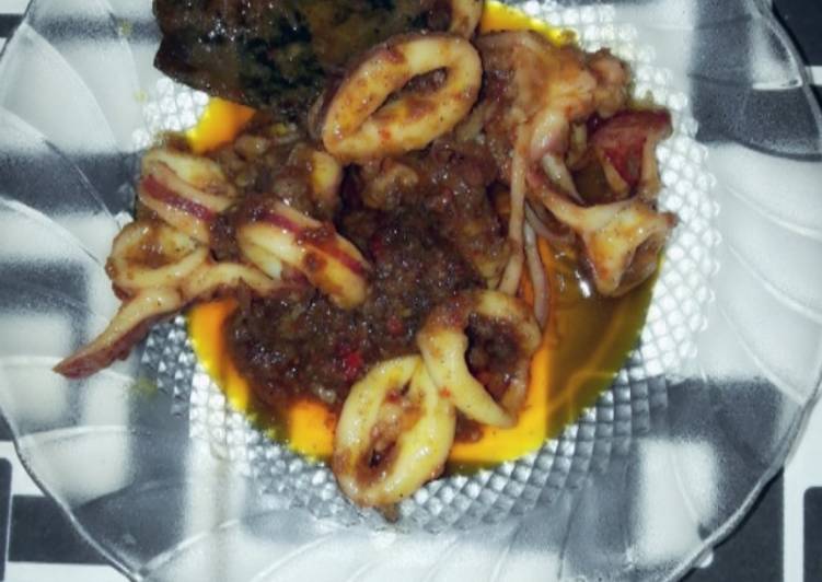 Resep Tumis cumi Lezat