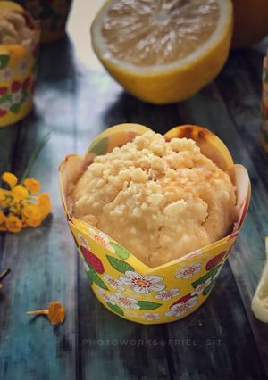 Foto resep Lemon muffin with crumble