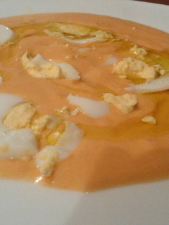 Una foto de Salmorejo cordobés