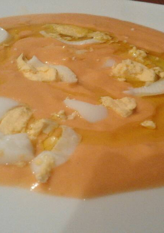 Una foto de Salmorejo cordobés