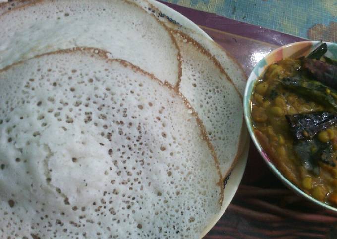 Appam and veg kurma