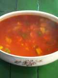 Kab-ik - Caldo de verduras con carne