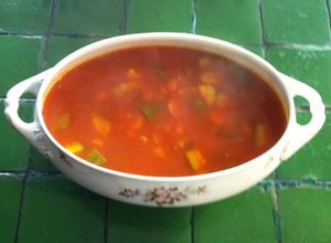 Una foto de Kab-ik - Caldo de verduras con carne