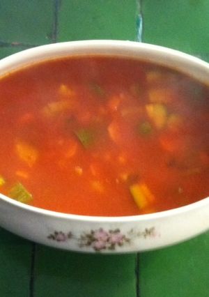Una foto de Kab-ik - Caldo de verduras con carne