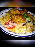 Afghani biryani