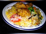 A picture of chawal ke biryani