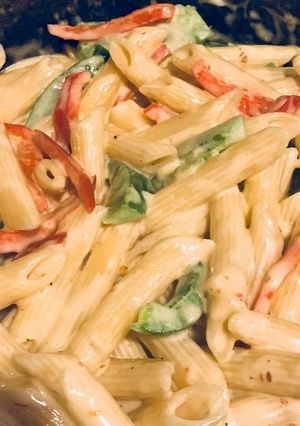 A picture of Rasta Pasta.