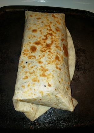 A picture of Burrito de papa frita.