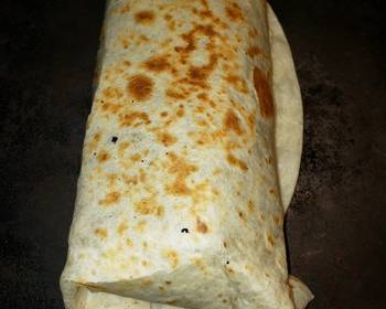 The New Way Serving Recipe Burrito de papa frita Delicious