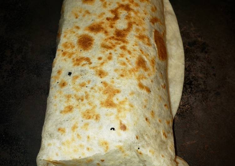 Steps to Make Perfect Burrito de papa frita