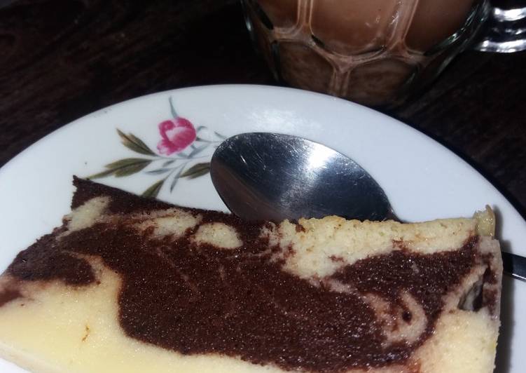 Resep Puding Putih Cokelat Segar yang Bikin Ngiler