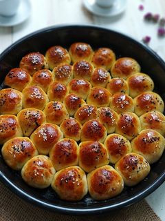 عکسی از دستور نان لانه زنبوری