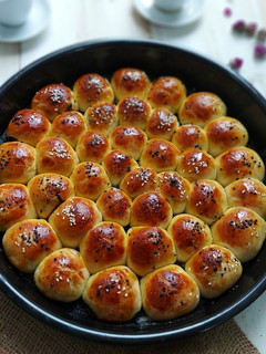 عکسی از دستور نان لانه زنبوری
