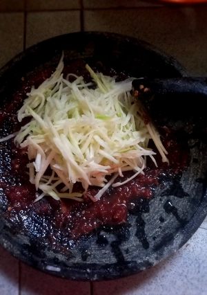 Foto resep Sambal Mangga Muda Jadul