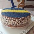Torta de cumpleaños de boca rápida