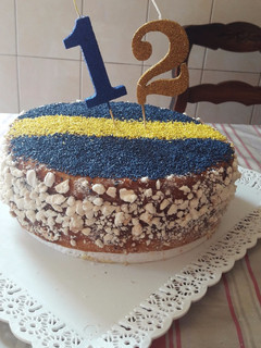 Una foto de Torta de cumpleaños de boca rápida